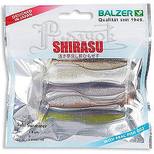 Набор виброхвостов Balzer Suki Swimmer Set 2 (7.5 см) упаковка - 5 шт