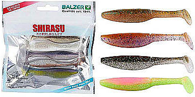 Набор виброхвостов Balzer Suki Swimmer Set 3 (12.5 см) упаковка - 4 шт