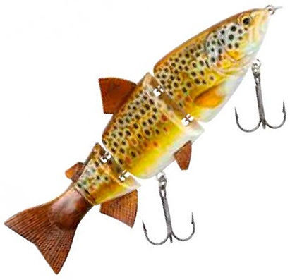 Воблер Balzer Pike Factory Fast Sink (45 г) Brown Trout