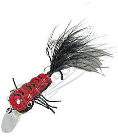 Воблер Balzer Trout Wobbler Fly King Willi (1.5 г) Red/Black