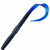 Силиконовая приманка Bass Assassin Worm 6 (15.2см) Junebug/Blue Tail (упаковка - 15шт)