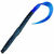 Силиконовая приманка Bass Assassin Worm 7.5 (19см) Black Blue Glitter/Blue Tail (упаковка - 15шт)