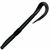 Силиконовая приманка Bass Assassin Worm 7.5 (19см) Black (упаковка - 15шт)