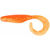 Риппер Bass Assassin 33373 Curly Shad 4 WC Orange Gold Shiner (10шт)