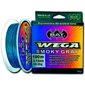 Леска BAT Wega 100м 0.21мм (Smoky Gray)