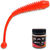 Силиконовая приманка ВАТ Zon worm (5см) Красный аром. Краб (упаковка - 3шт)