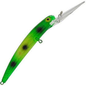 Воблер Bay Rat Lures Long Extra Drive 140F (14г) glow green frog