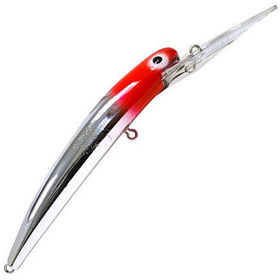 Воблер Bay Rat Lures Long Extra Drive 140F (14г) red head chrome
