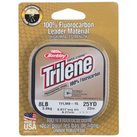 Леска Berkley Trilene 100% Fluoro Professional Grade 0,15мм (22м)