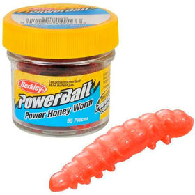 Опарыш Berkley Power Honey Worm (2.5см) Orange/Scales