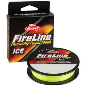 Леска плетеная Berkley Fireline Fused Tough Flame Green 150м 0.15мм (желто-зеленая)