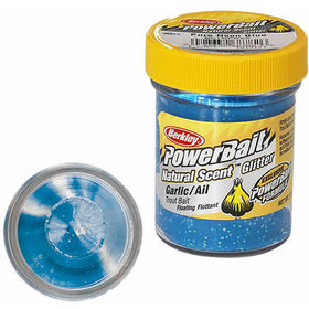 Паста форелевая Berkley Powerbait Natural Scent Trout Bait (50г) Garlic-Pure Neon Blue