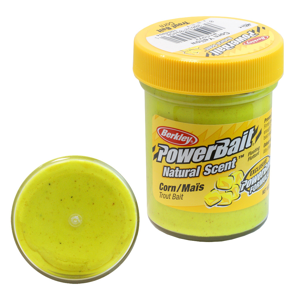 Паста форелевая Berkley Natural Scent Trout Bait (50г) Corn Yellow