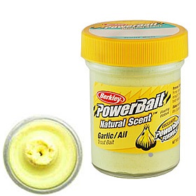 Паста форелевая Berkley Natural Scent Trout Bait (50г) Garlic