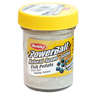 Паста форелевая Berkley Powerbait Natural Scent Glitter Trout Bait (50г) Fish Pellet White