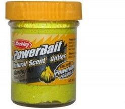 Форелевая Паста Berkley Powerbait Dough Natural Scent Garlic - Sunshine Yellow