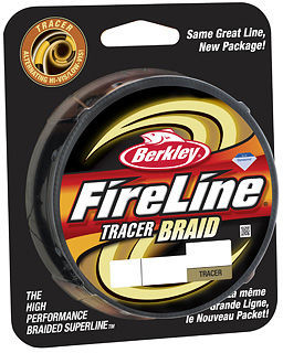 Плетеная леска Berkley Fire Line Tracer Yellow Black d-0.30 36.3кг 270м