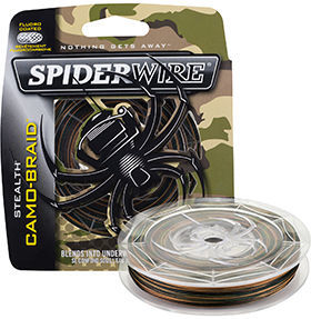 Плетеная леска Spiderwire Stealth Camo d-0.25 22.9кг 110м