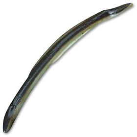 Силиконовая приманка Berkley Gulp! Alive Swimming Eel 6" (15см) Smelt