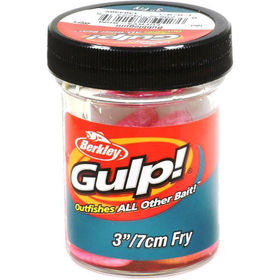 Мягкая приманка Berkley Gulp Fry (7.5см) Bubble Gum