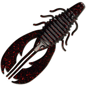 Приманка Berkley PowerBait Craw Fatty (8см) Black Red Fleck (упаковка - 8шт)