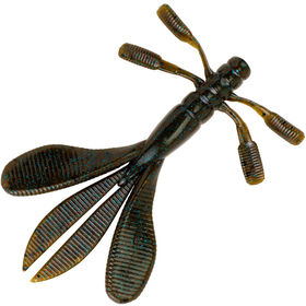 Приманка Berkley PowerBait Mantis Bug (10см) Green Pumpkin Blue (упаковка - 8шт)