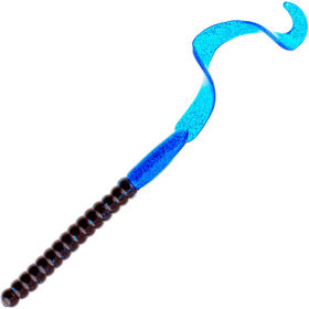 Силиконовая приманка Berkley PowerBait Power Worms 18см (13шт) Black/Blue