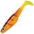Силиконовая приманка Berkley Sick Swimmer (12см) Hot Yellow Perch (упаковка - 32шт)