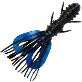 Приманка Berkley PowerBait Zestail (10см) Black Blue Fleck (упаковка - 6шт)