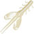 Приманка Berkley PowerBait Rocket Craw (8см) Pearl White (упаковка - 10шт)
