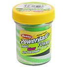 Паста форелевая Berkley Powerbait Turbo Dough Glow (50г) Green/White