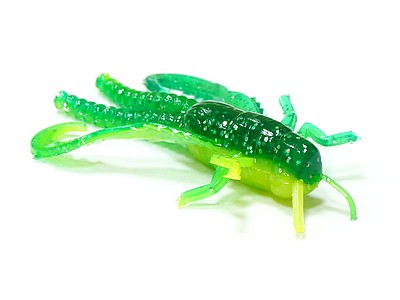 Мягкая приманка Big Bite Baits Grasshopper-06 Tractor Green