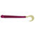 Мягкая приманка Big Bite Baits Ring Worm 4-24 Purple-White Glow Tail