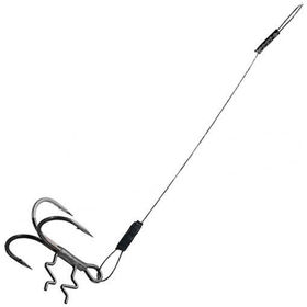 Оснастка стингер BKK Assit Spear Stinger HD-7X7 Wire (Pike - 10cm, 26kg, 0.7mm) #1 (2шт)