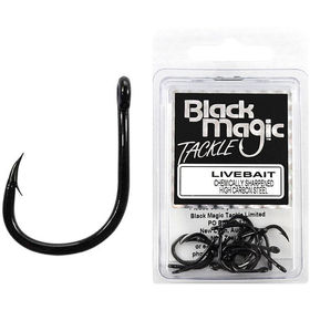 Крючок морской Black Magic GZ №11/0 Live Bait Hook Economy (упаковка - 3шт)