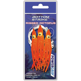 Сабики Bottom Strike Rigged Octopus #8/0 0.80мм Fl.Orange