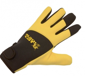 Перчатки BLACK CAT DELUXE GLOVES XL Browning цвет - черный, желтый