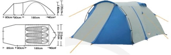 Палатка туристическая CAMPACK-TENT Breeze Explorer
