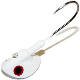 Джиг Cargo Каблук (11г) №2/0 (22 NKL Black) белый (упаковка - 5шт)