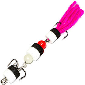 Мандула Cargo фосфорный шар (8см) белый/черный