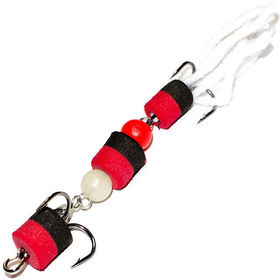 Мандула Cargo фосфорный шар (8см) красный/черный