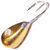 Мормышка вольфрамовая Капля с трубочкой №2 (0.11г) d1.9мм (крючок Owner) золото