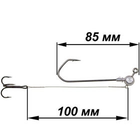 Набор Cargo джиг (10г) Barbarian 10/0 со стингером 100мм