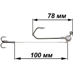 Набор Cargo джиг (14г) Barbarian 8/0 со стингером 100мм