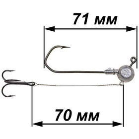 Набор Cargo джиг (16г) Barbarian 6/0 со стингером 70мм