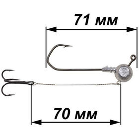 Набор Cargo джиг (22г) Barbarian 6/0 со стингером 70мм