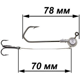 Набор Cargo джиг (22г) Barbarian 8/0 со стингером 70мм
