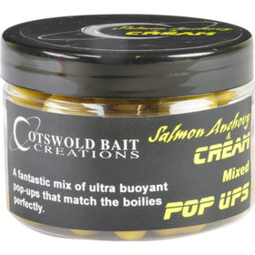 CB Бойли плавающие SALMON, ANCHOVIE & CREAM Mixed Pop Ups 10mm, 14mm