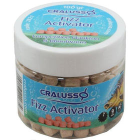 Гейзеры в таблетках Cralusso Fizz Activator 9мм (100г) Plankton&Bloodworm