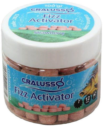 Гейзеры в таблетках Cralusso Fizz Activator 12мм (100г) Strawberry